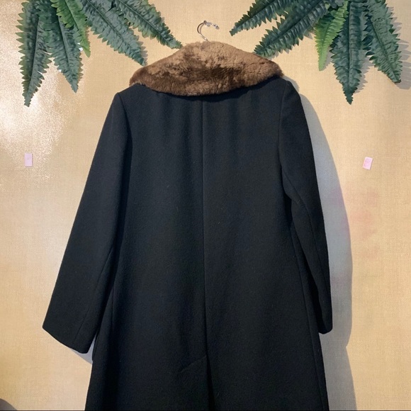 Saxton Hall- Vintage Long wool coat - Picture 8 of 12